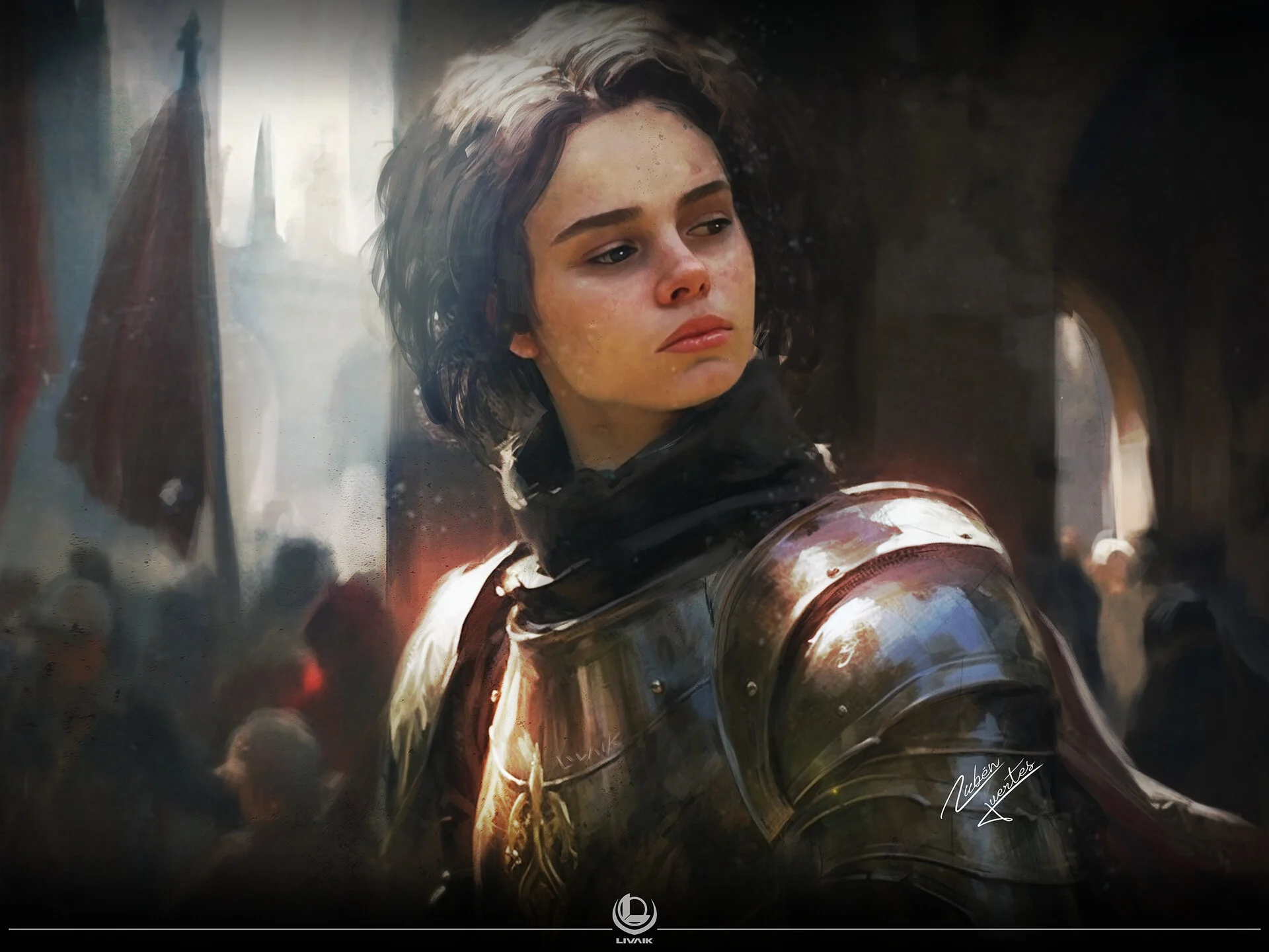 Steel Melody — Illustration by Rubén Fuertes (2023)