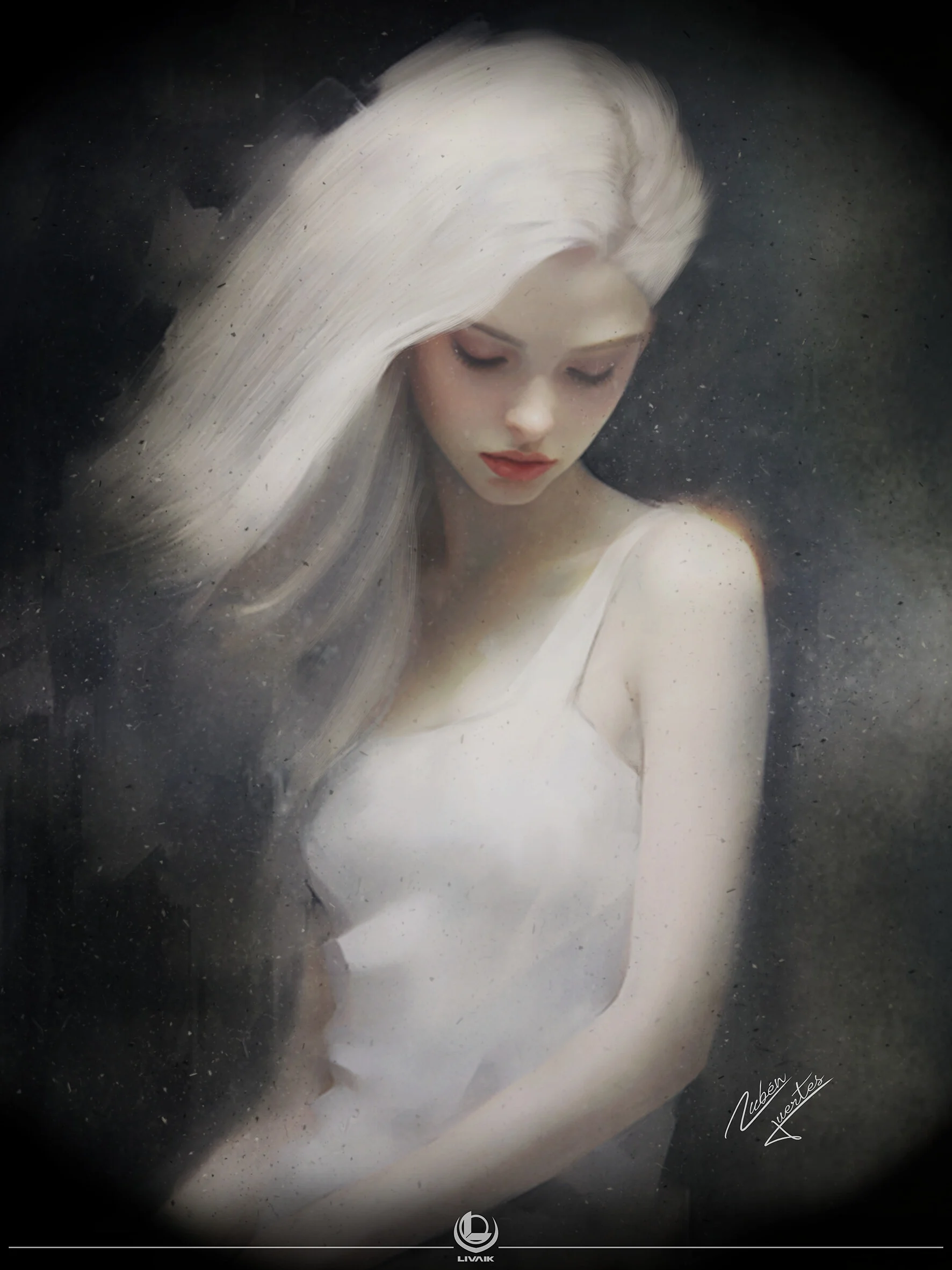 Pale Melancholy — Illustration by Rubén Fuertes (2023)